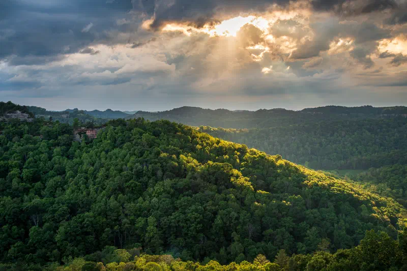 Breaking Through – Red River Gorge, Kentucky