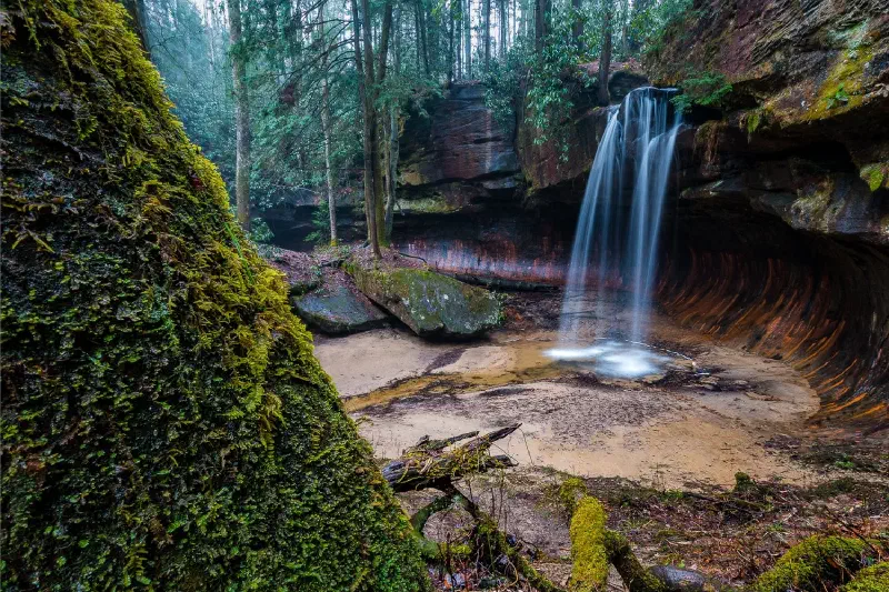 Poochs Turtle Falls - Red River Gorge, Kentucky