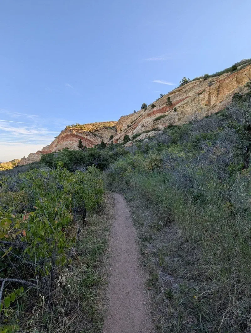 Some interesting geology in Roxborough State Park, Colorado