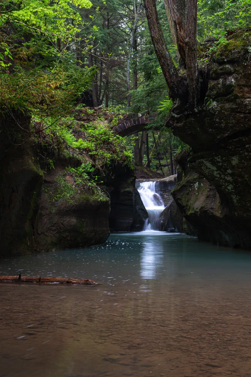 Devil’s Bathtub, Hocking Hills State Park, Ohio