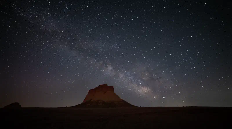 My Milky Way shot from the Pawnee Buttes from last year
