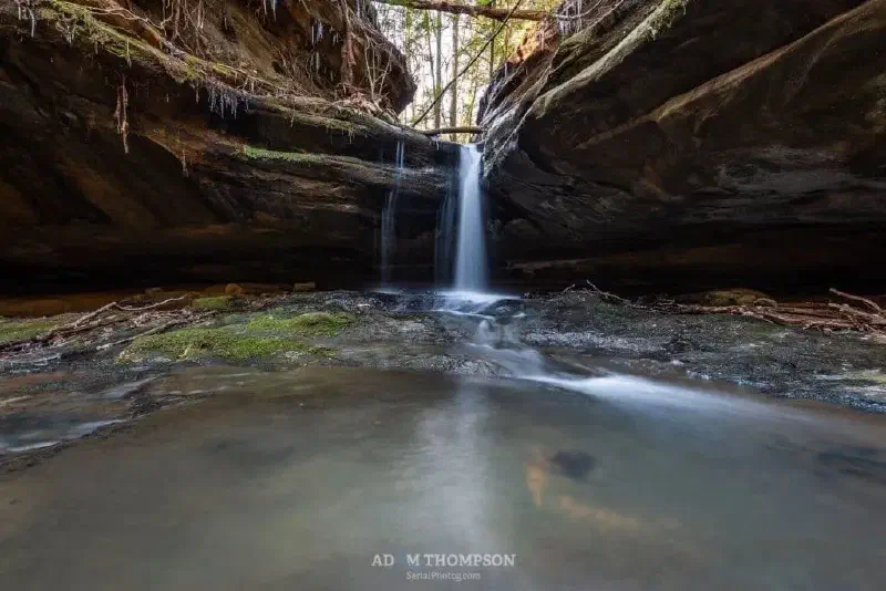 Cobalt Falls, Mammoth Cave National Park, Kentucky.