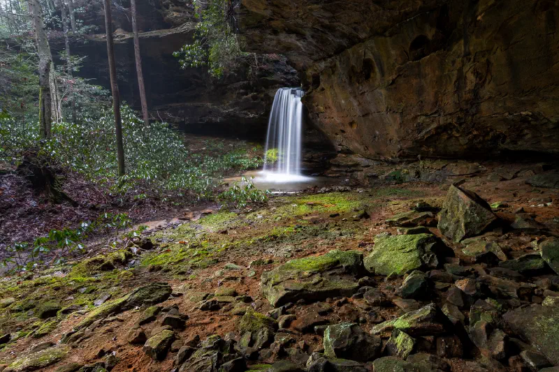 Nickel & Dime Falls, Daniel Boone National Forest, Kentucky