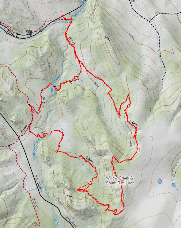 Hiking the Willow Creek & South Ridge Loop in Roxborough State Park – Colorado