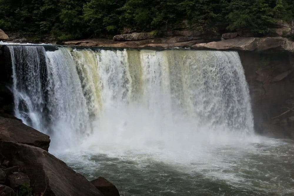 Cumberland Falls - Cumberland Falls State Resort Park, Kentucky.