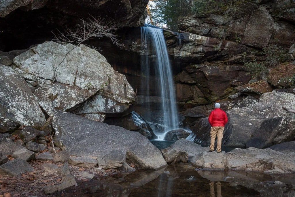 Eagle Falls, Cumberland Falls State Park, Kentucky.