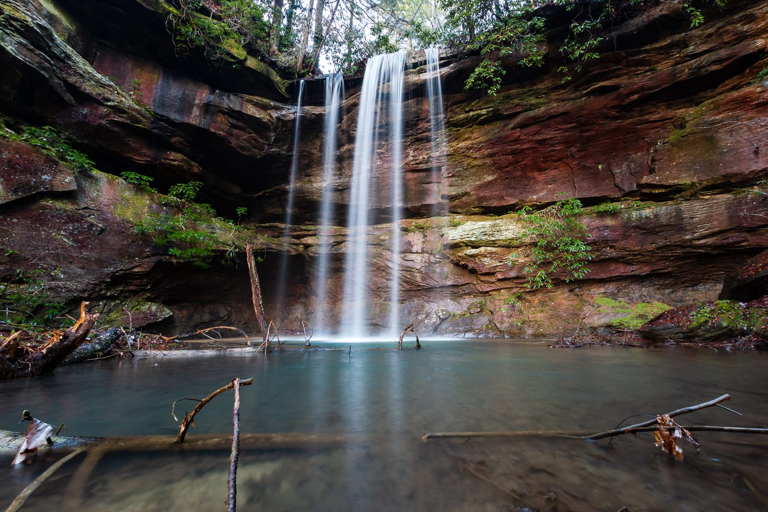 Heart Attack Falls, Daniel Boone National Forest, Kentucky.