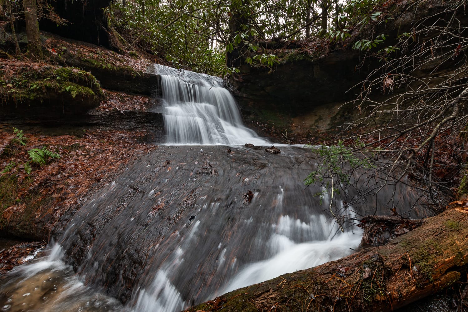 Jimmy Cracked Corn Falls, Red River Gorge, Kentucky