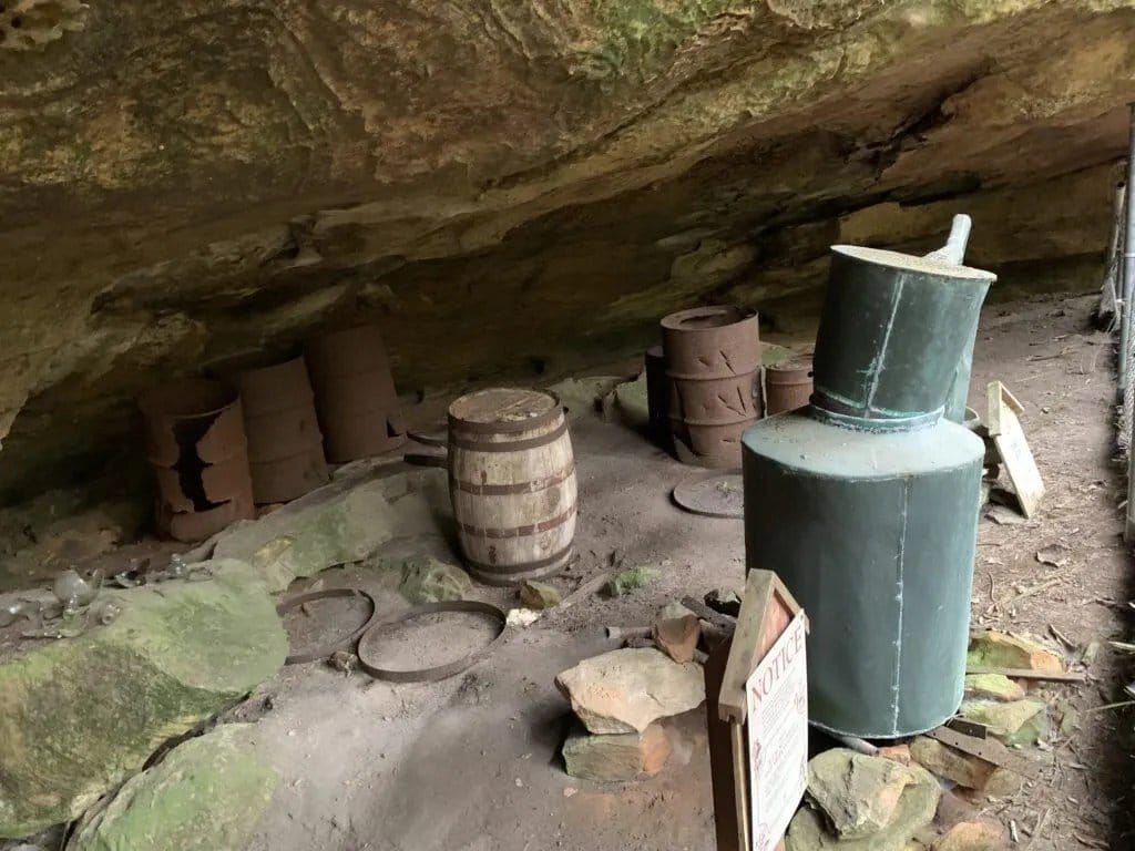 An old moonshine still in the Clifty Wilderness - Red River Gorge, Kentucky.
