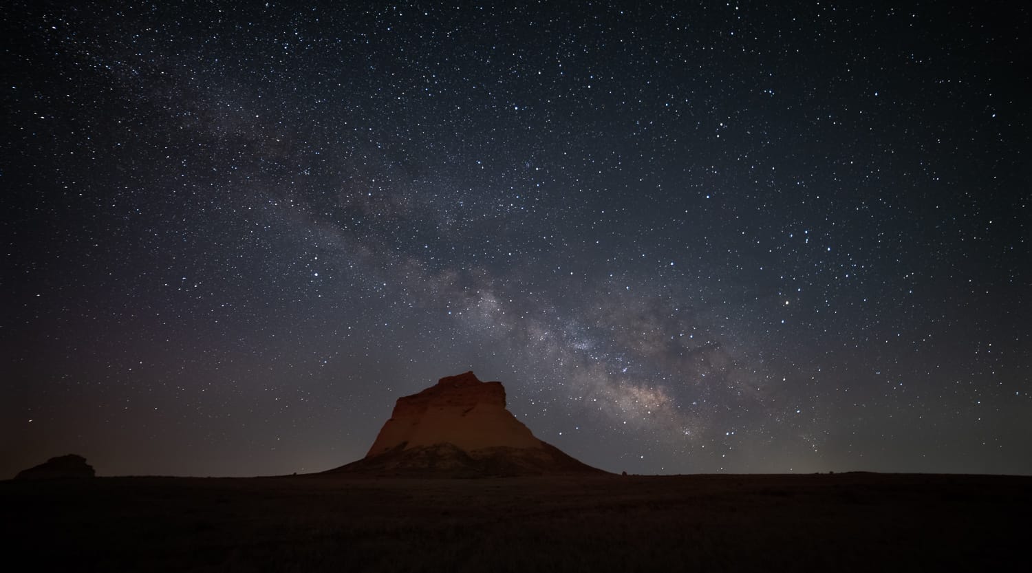 Photographing the Milky Way over Pawnee Buttes, Colorado