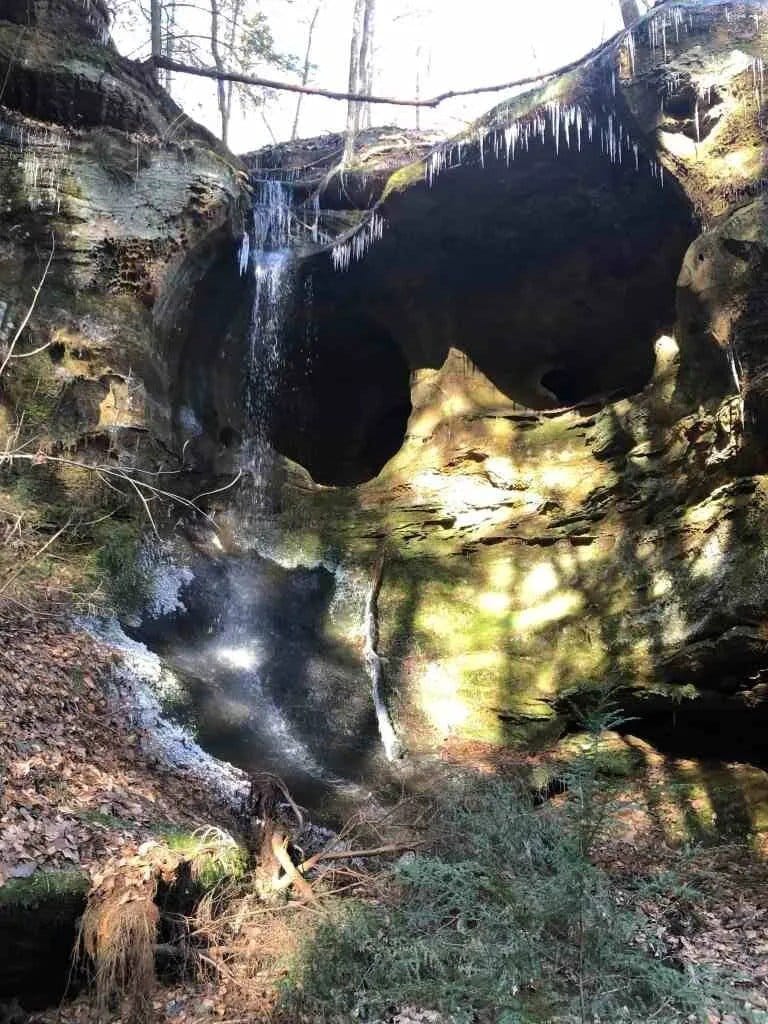 Pinnix Pocket Falls, Mammoth Cave National Park, Kentucky