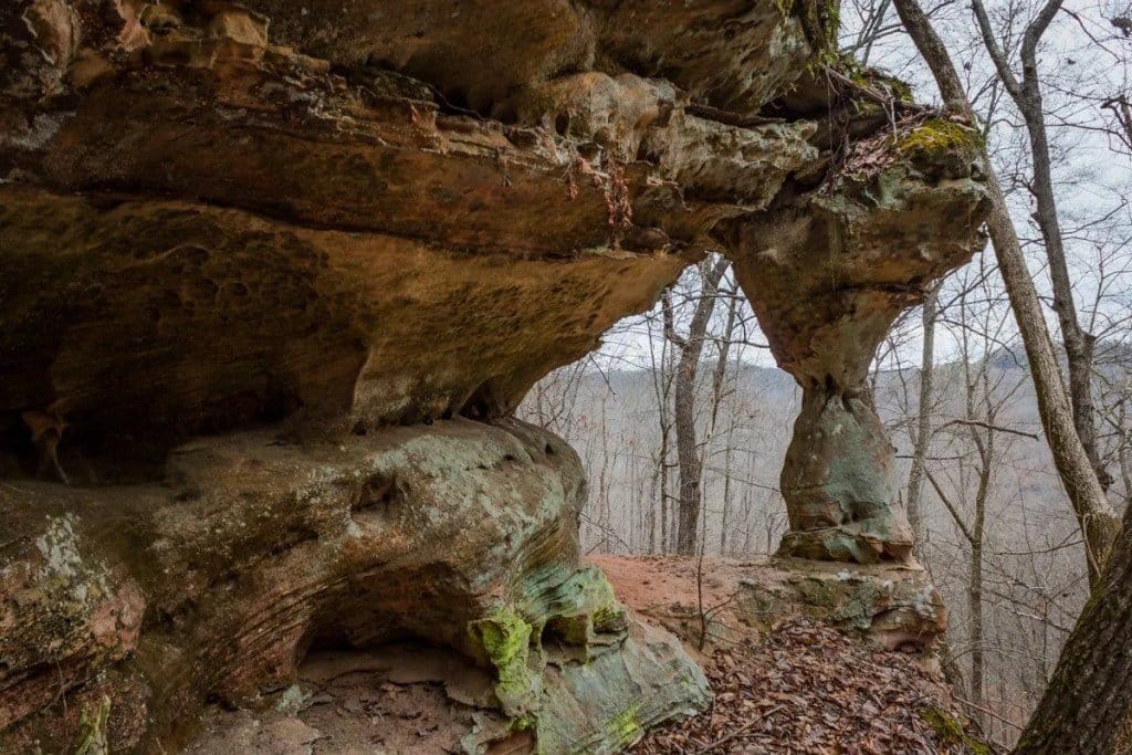 Sampson's Pillar Arch - Daniel Boone National Forest, Kentucky. 