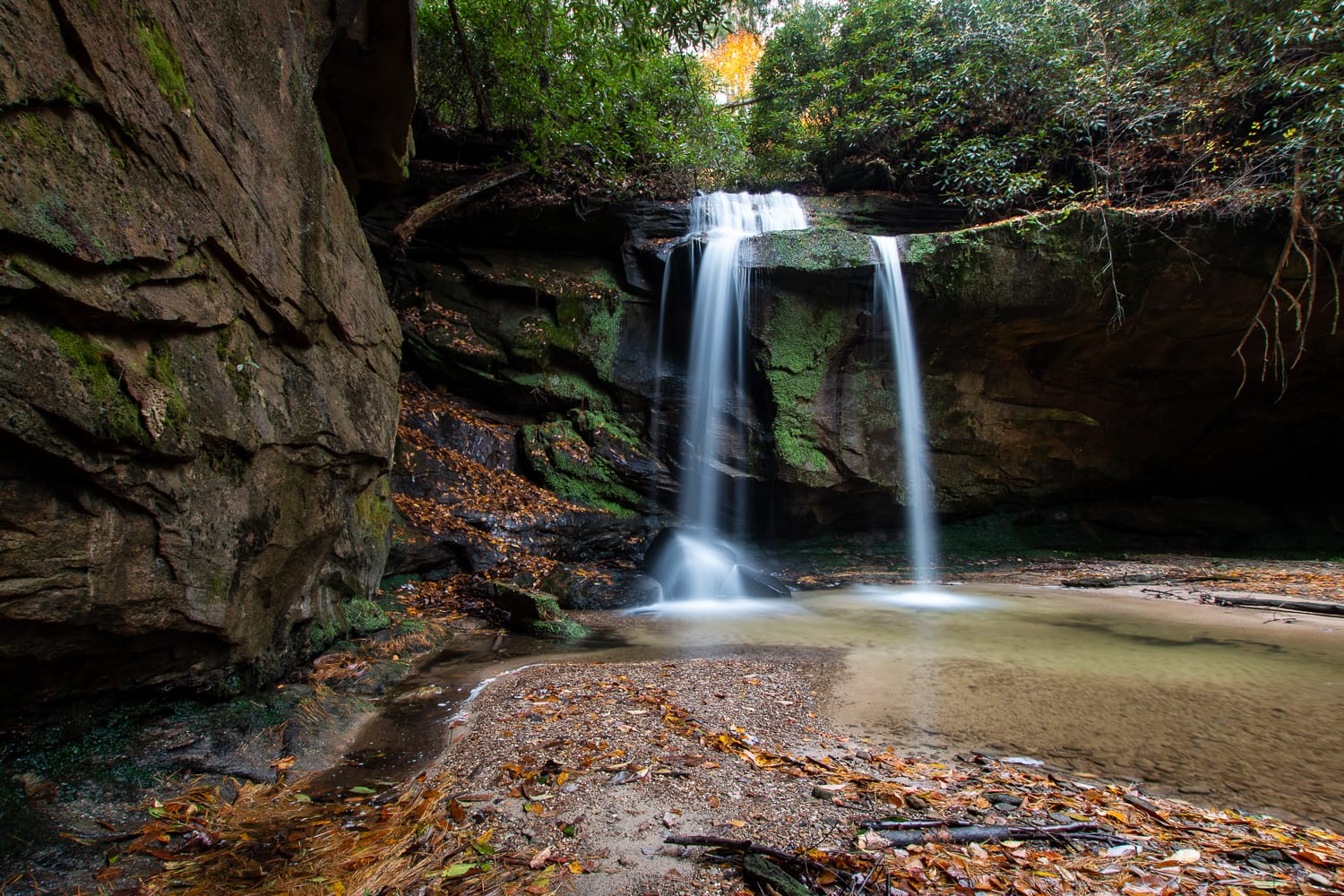 Split Falls, Red River Gorge, Kentucky.