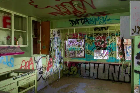The green room
