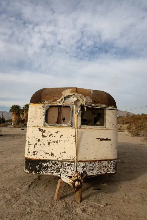 The old trailer