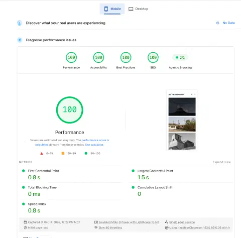 New mobile performance
