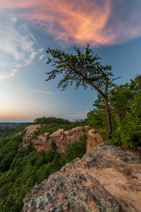 An evening on auxier ridge