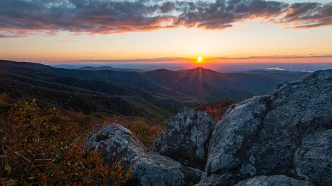 Appalachian sunset