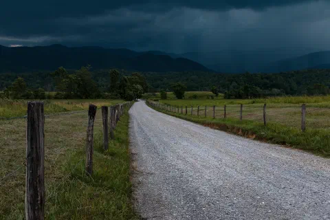 Cades cove storm