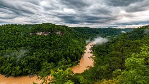 Devils jump overlook