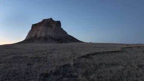 Early morning at the buttes
