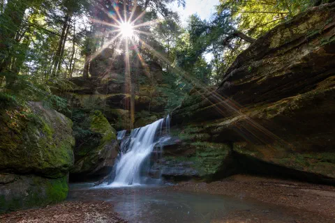 Hidden falls