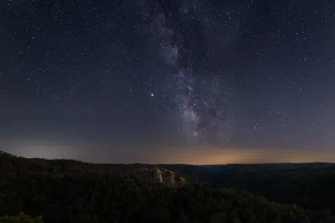 Late fall milky way